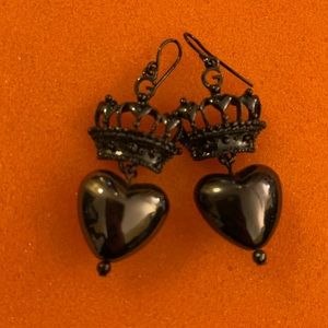 Guess Heart Earrings For Sale!!